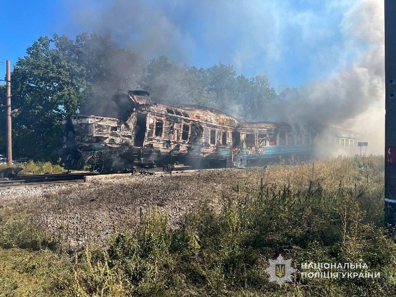 Zelensky said a Russian drone struck a residential high-rise in Kyiv this morning, injuring four people.