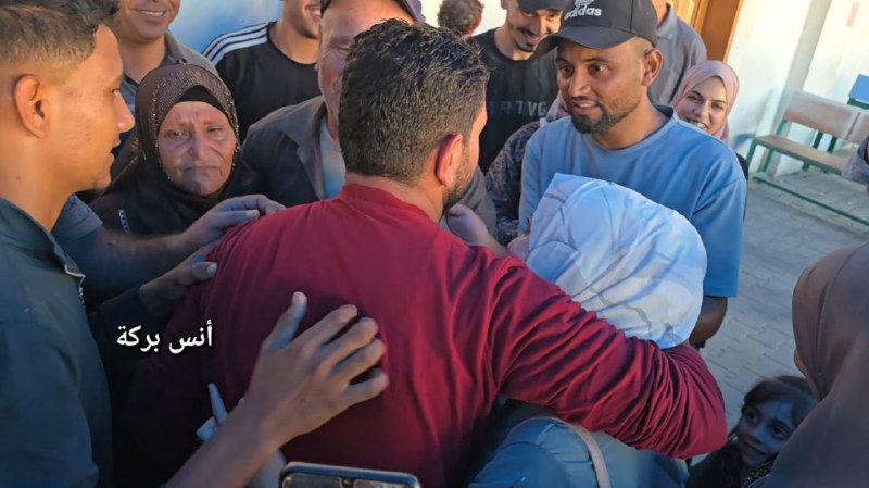 15 אסירים ששוחררו מישראל הגיעו לבית החולים אל-אקצא בעזה