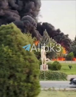 זירות השריפה הגדולה שפרצה בסולימניה