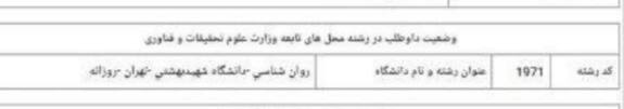 کنکور ارشد و دکتری روانشناسی (آکادمی روانتاج 👑): 🎉🎁 تبریک ویژه عرض میکنیم خدمت سرکار خانم (مایل به ذکر نام نبودند) برای قبولی در روانشناسی دانشگاه شهید بهشتی – روزانه د