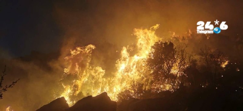 🇮🇱 ערוצים לבנוניים מדווחים על דליקות באזור כפרשובא בדרום לבנון (הר דוב - גזרה מזרחית) - כתוצאה מירי פגזים…