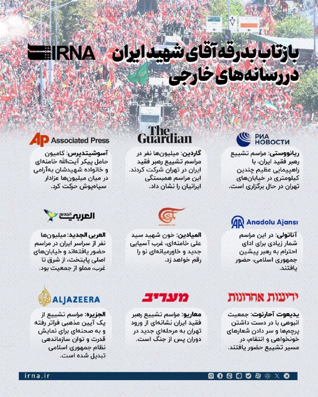 📋 סיקור אינפואירנה של מר הרג את איראן בתקשורת זרה