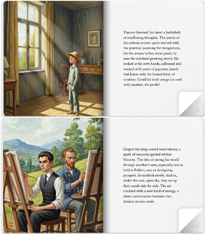 👀Gemini Storybook玩了，整体内容输出质量很高，故事情节连贯性和配图质量都符合预期