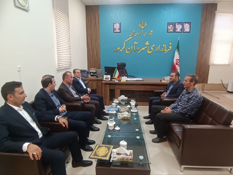 اخبار شهرستان گرمه: ♨️دهقان رئیس جدید بانک کشاورزی گرمه شدآیین معارفه رئیس جدید بانک کشاورزی شهرستان گرمه، با حضور، ناصری فرماندار شهرستان،ح