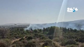 🇮🇱 A forest fire is spreading near Umm al-Fahm, four firefighting planes are working on the scene.