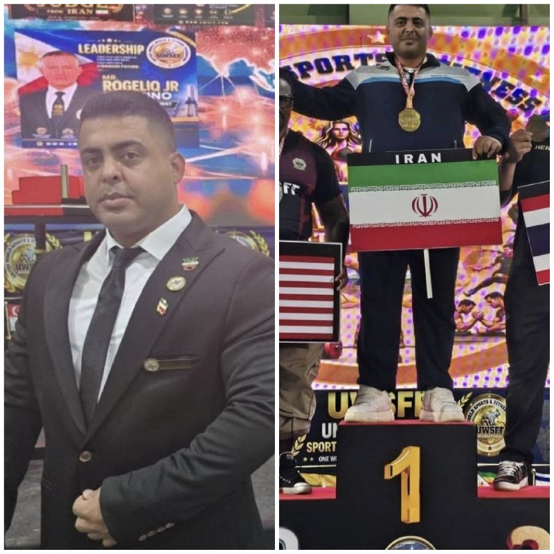 هفته‌ نامه طلوع بم: کمال سیدی ورزشکار بمی در مسابقات پاورلیفتینگ 2026 تایلند خوش درخشید🔴 هم داوری، هم قهرمانیکمال سیدی، قهرمان بمی پاورلیفتی