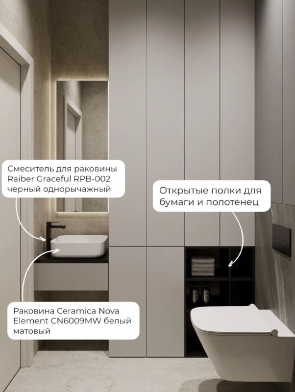 Разбор проекта евротрешка57м 2 В карусели разбор санузлов, гардеробной и прихожей Как вам интерьер? или ? Подписывайтесь на нас в MAX Pinterest BK ... - изображение 6 - разбор, telegram, view