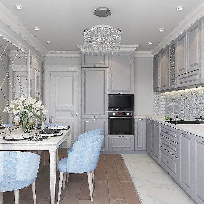 Голубая или сиреневая кухни МЫ В МАХ подписаться - изображение 2 - голубая, сиреневая, кухни