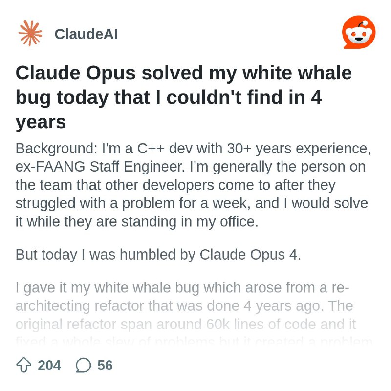 From the ClaudeAI community on Reddit