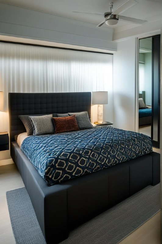 Bedroom Redesign Which option feels like the best redesign of the original space? Take advantage of the tool with the free trial. 1st shot is the o... - изображение 7 - redesign, original, bedroom