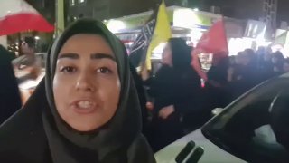 🎦 תחנת משטרת טהראן והתכנסות ציבורית בליל ארבאין של חוסייני