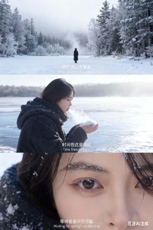 用豆包做了一系列氛围感写真🧐用豆包做了一系列氛围感写真🧐
