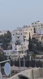 One of the houses that the IDF turned into a military barracks in Hebron.