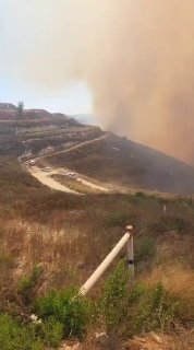 מקורות דחופים בעברית: שריפה פרצה בבתים בהתנחלות "חוות גלעד", מדרום-מערב לשכם, לאחר שהשריפה שיוחסה לאזור התפ…
