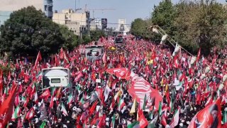 סיסמה בהלוויה: אנחנו לא רוצים הסכם, אנחנו רוצים את הראש של טראמפ