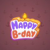 B-Day Candle #131