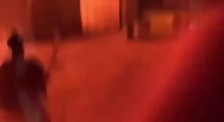 🔴 פורסם סרטון של קליע איראני שפוגע באתר הגנה בשליטה אמריקאית בכווית.