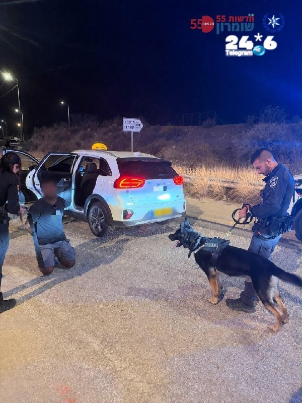 🇮🇱 שב"ח נעצר בחשד לגניבת רכב מאור יהודה בדרכו לשומרון. לוחמי מג״ב מרכז ושוטרי מחוז מרכז עצרו בסוף השבוע ח…