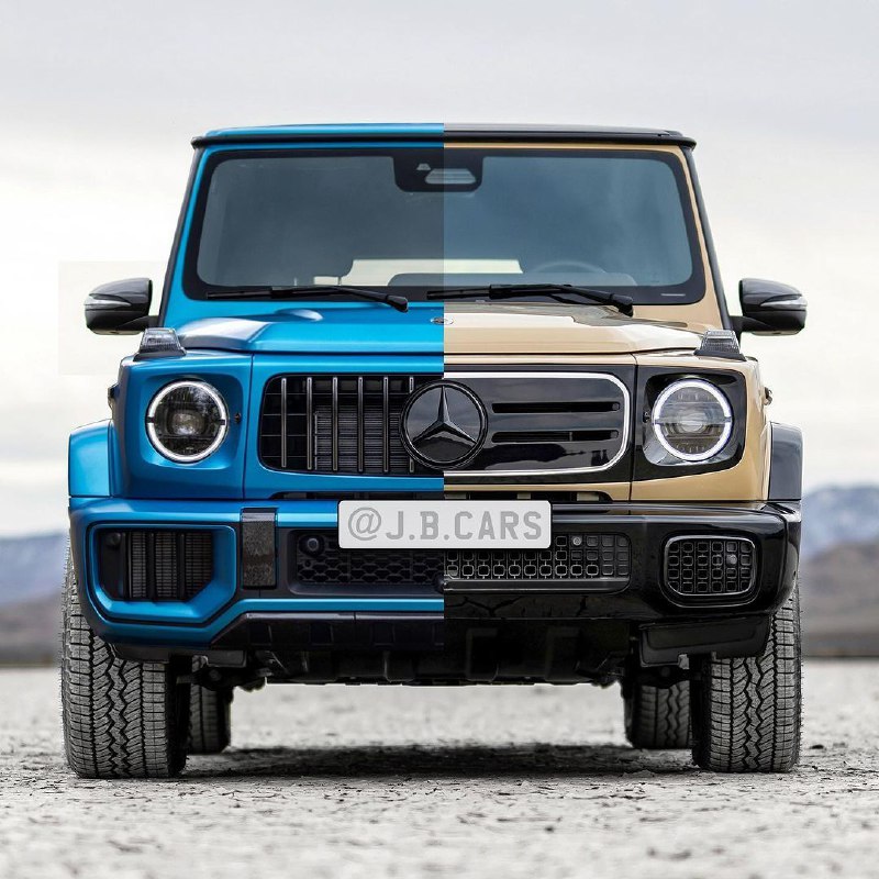 Бензиновый и электрический G-Class
