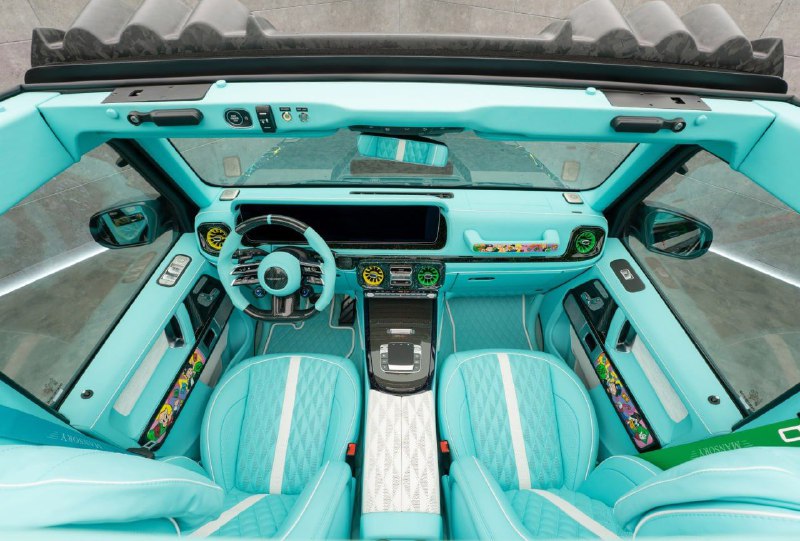 Mansory представила яркий кабриолет Art Piece AL3C MONO907Y 5
