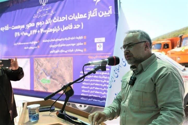 خبر فوری کرمانشاه: 🔺🔻 احداث ۱۱۴ کیلومتر بزرگراه،۳تونل و ۲پل بزرگ در کرمانشاه تا پایان سال🔺«الماسی» مدیرکل راه و شهرسازی کرمانشاه از اضافهش