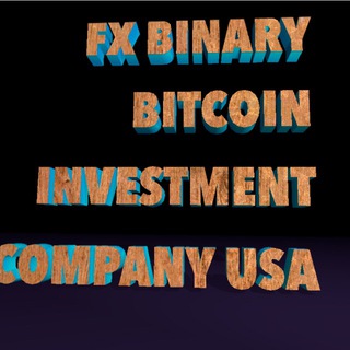 FX BINARY BITCOIN INVESTMENT COMPANY USA Telegram Group Link