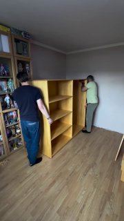 Двухъярусный комплекс для небольших комнат Внизу гардеробная система и комод, вверху спальное место. Оптимизация пространства. Дизайн и ремонт Plea... - изображение 1 - telegram, view, двухъярусный