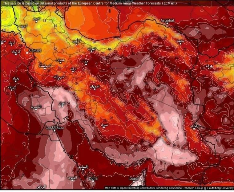 اخبار اصفهان: ♦️سیگنال تازه در نقشه‌های بارانی ایران🔹نقشه‌های هواشناسی امروز نشان می‌دهد که شمال، شمال‌شرق و ارتفاعات کشور همچنان مستع