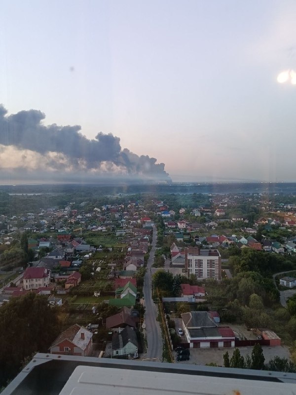Severe damage can be seen on the BABYLON cargo ship, struck on July 16 in the northwestern Black Sea near Russia's Anapa.