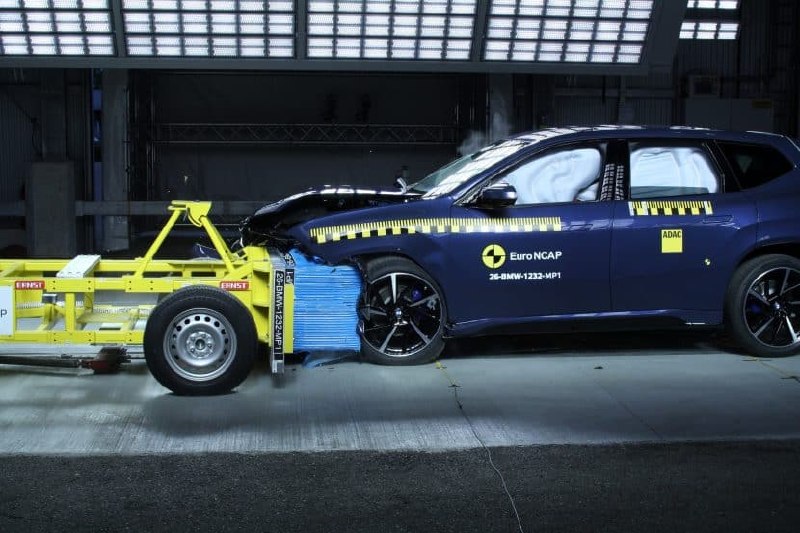 🚙💨 Вчера в центре внимания Euro NCAP оказался новый BMW iX3, который превзошёл