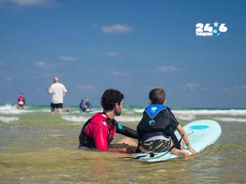 🇮🇱 ציונה דסטה. הבוקר התקיימה בחוף צ'רלס קלור פעילות "שישי נגיש בים" של עיריית תל-אביב-יפו ועמותת "הגל שלי…