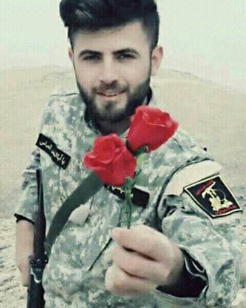 🌷ب یاد شهیدان🌷: #شهید مقاومت حزب الله #لبنان علاء حسن نجمه 🌹تا روزی که بوددست‌هایشبوی گل سرخ می‌داداز روزی که رفتگل‌های سرخبوی دست‌های ا