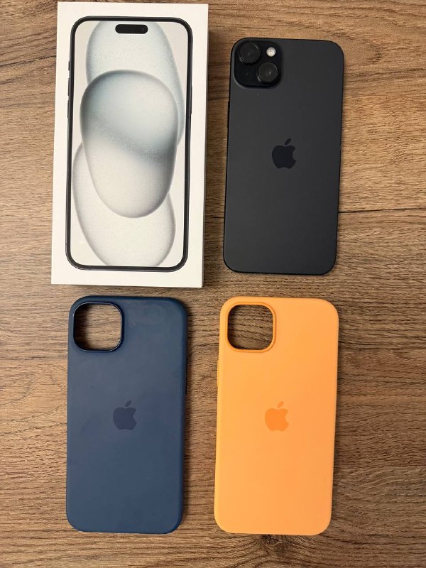 iPhone 15 Plus, 256 ГБ (чёрный)