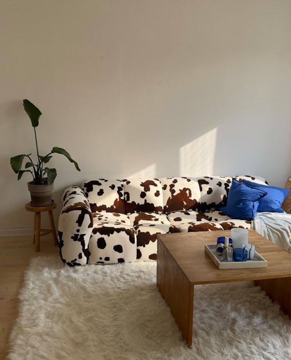 Коровий принт в интерьере | HOMEASY - идеи для дома - изображение 3 - коровий, принт, интерьере