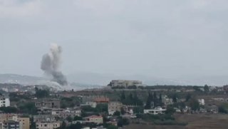 צה"ל תקף את העיירה אל-נבטיה אל-פוקה בדרום לבנון.