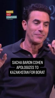 הקומיקאי הבריטי סשה ברון כהן התנצל בפני הקזחסטנים על גילום בוראט הוא הצהיר בפודקאסט שמח עצוב מבולבל שהוא מת…
