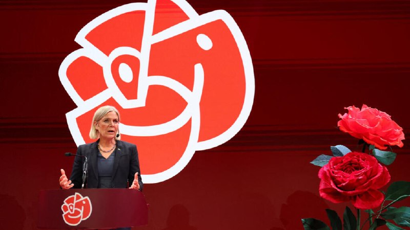 Sweden's left-wing opposition wins a slim majority in the country's national elections
