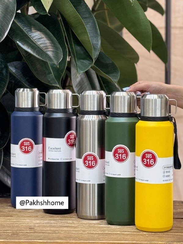پخش هوم لند: 👍 فلاسک کد f24🔻حجم 1500 ml🔻استیل 316🔻ابعاد : 34*9*6 cm🔻دارای جعبه تک📦۲۰ عدد🔻قیمت : ۱/۸۵۰/۰۰۰ ت🆔كانال فروشگاه👇🏻@Pakhshhom