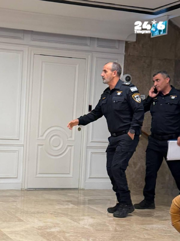 🇮🇱 אחרי הסערה - המפכ״ל נכנס לפגישה עם נתניהו ובן גביר.