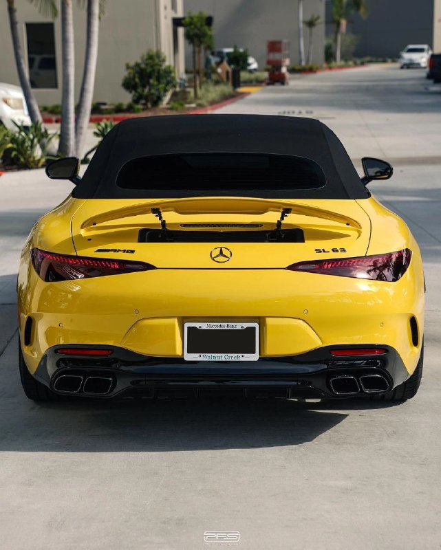 Mercedes-AMG SL 63 (R232) в цвете Sun Yellow 5