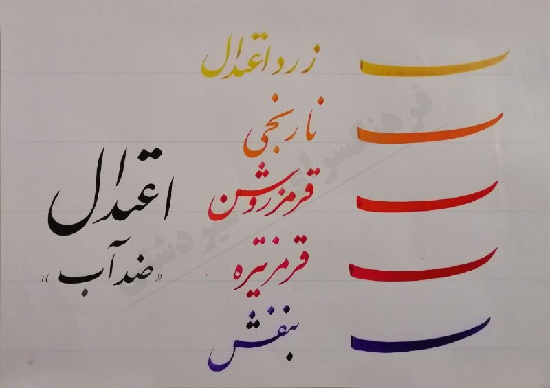 فرهنگسرای میردشتی: مرکب اعتدال ضدآب25 میل80,000 تومان#مرکب_اعتدال#لوازم_خوشنویسیاینستاگرام ماhttps://instagram.com/mirdashti_artstore?igshi