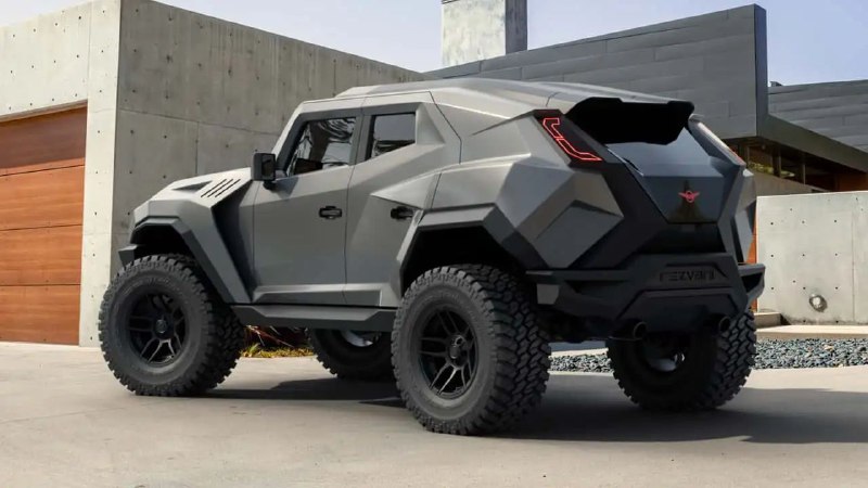 Представлен Rezvani Tank 2026 года: теперь он обладает мощностью 1000 лошадиных сил. 7