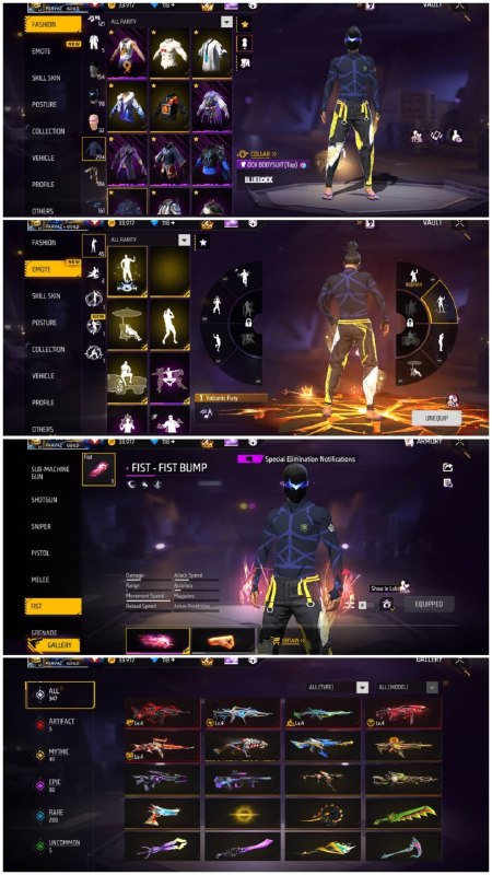 دنیای اکانت فری فایر freefire: 7480. Gh