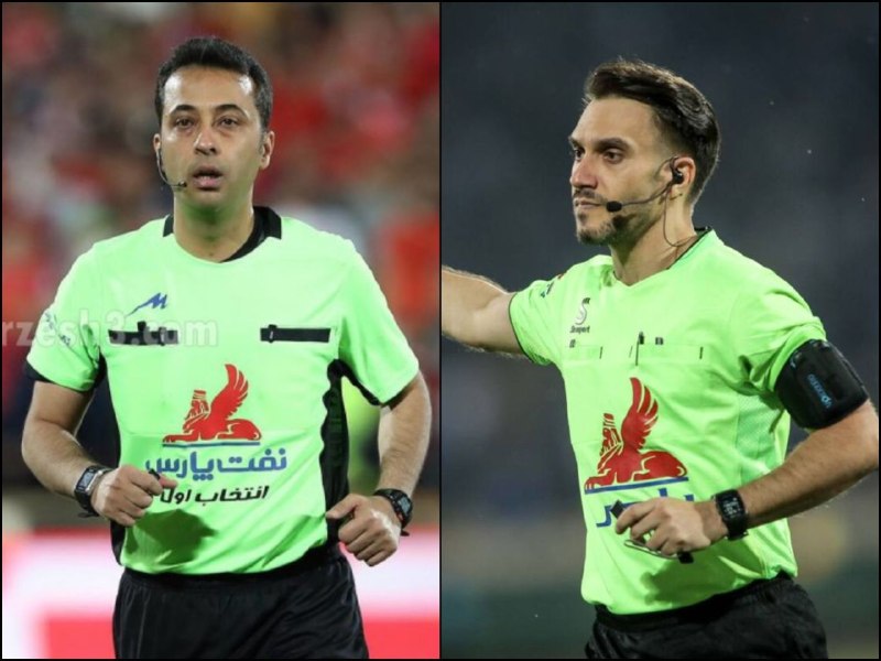 Esteghlal Twitter: موعود بنیادی‌فر و کوپال ناظمی، دو گزینه نهایی برای قضاوت دربی هستند.#Seti@Esteghlaal_twitter💙