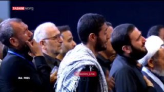 משלחת "חטיבת הפאטמיון" קיימה טקס כבוד למנהיג מהפכה שנהרג בטהרן