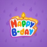 B-Day Candle #164