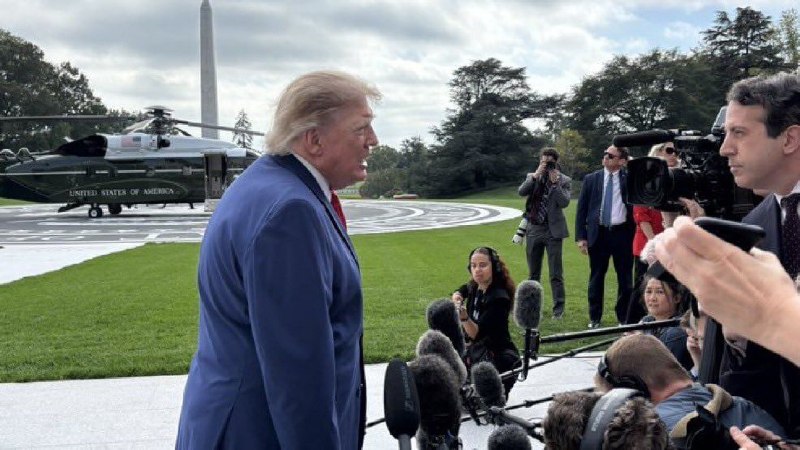 Trump's statement of ignorance regarding the departure of American workers from embassies in the region.