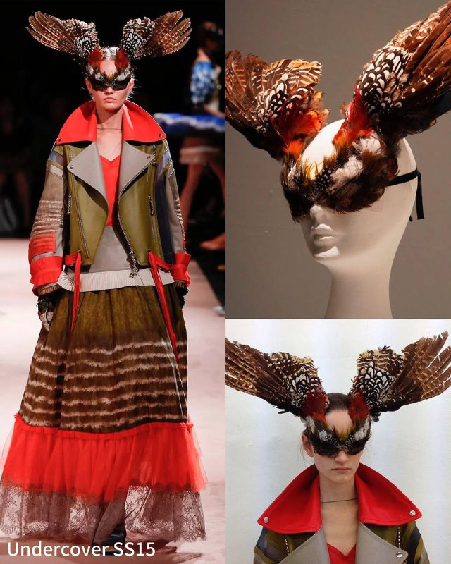 Кацуя Камо — японский стилист, превративший парикмахерское искусство в скульптуру и перформанс. Родился в 1965 году в Фукуоке, начал обучение в Японии, затем работал в Париже с Тэцуя Тамурой. Его стиль сочетал архитектурные формы и необычные материалы — зеркала, перья, латекс, пластик. Вернувшись в Токио в 1996 году, Камо сотрудничал с дизайнерами Джунья Ватанабе (у моего Саши на канале был пост) и Джуном Такахаши, создавая авангардные головные уборы, стирающие грани между аксессуаром и искусством. Его работы для Ватанабе включали металлические каркасы и яркие диски, а для Такахаши — перфорированные маски и короны из терновника.Международное признание пришло в 2007 году после сотрудничества с Карлом Лагерфельдом, для которого Камо создал венки и цветочные головные уборы из бумаги для коллекций Chanel.Камо продолжил экспериментировать с разнообразными материалами, создавая воздушные прически и футуристические головные уборы для дизайнеров, таких как Кико Костадинов. Он ушел в 2020 году, оставив наследие, которое объединяет моду, скульптуру и перформанс, превращая обычные материалы в поэзию и философию.Пост украден тутКацуя Камо — японский стилист, превративший парикмахерское искусство в скульптуру и перформанс. Родился в 1965 году в Фукуоке, начал обучение в Японии, затем работал в Париже с Тэцуя Тамурой. Его стиль сочетал архитектурные формы и необычные материалы — зеркала, перья, латекс, пластик. Вернувшись в Токио в 1996 году, Камо сотрудничал с дизайнерами Джунья Ватанабе (у моего Саши на канале был пост) и Джуном Такахаши, создавая авангардные головные уборы, стирающие грани между аксессуаром и искусством. Его работы для Ватанабе включали металлические каркасы и яркие диски, а для Такахаши — перфорированные маски и короны из терновника.Международное признание пришло в 2007 году после сотрудничества с Карлом Лагерфельдом, для которого Камо создал венки и цветочные головные уборы из бумаги для коллекций Chanel.Камо продолжил экспериментировать с разнообразными материалами, создавая воздушные прически и футуристические головные уборы для дизайнеров, таких как Кико Костадинов. Он ушел в 2020 году, оставив наследие, которое объединяет моду, скульптуру и перформанс, превращая обычные материалы в поэзию и философию.Пост украден тут