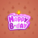 B-Day Candle #239