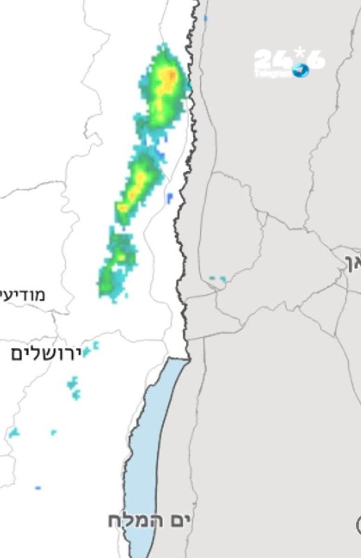 🇮🇱 איזה טירוף הולך בבקעת הירדן. ואוו. שלמה מזג אוויר.